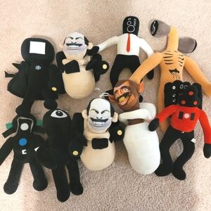 Skibidi toilet Plush toys